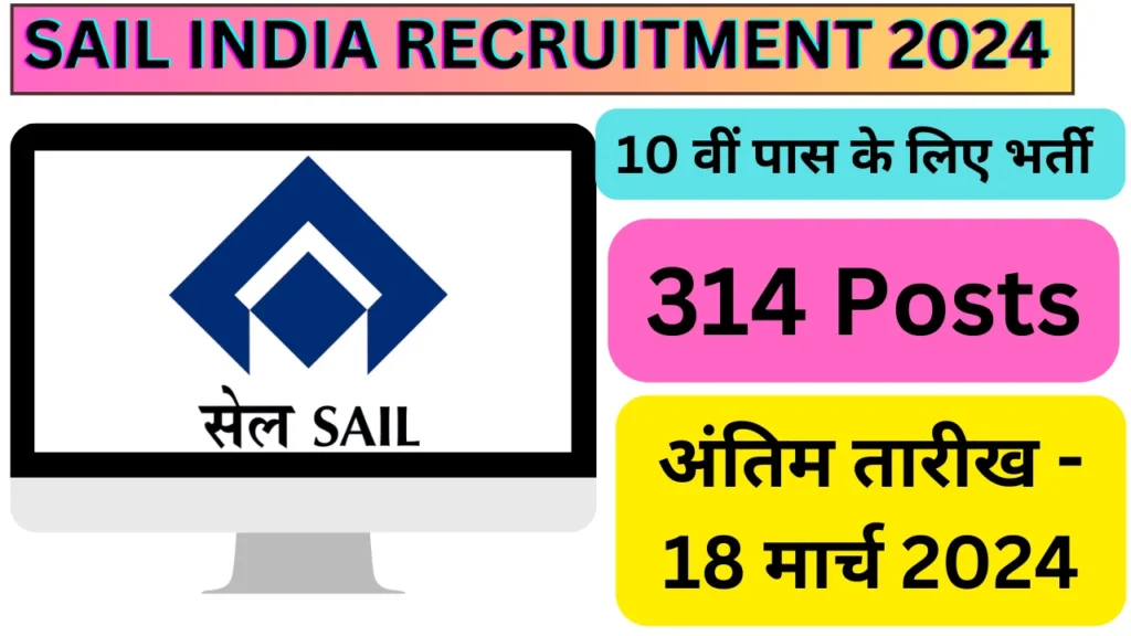 SAIL India Vacancy: